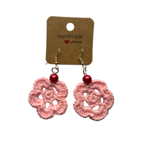 Delicate Flower with Pearl